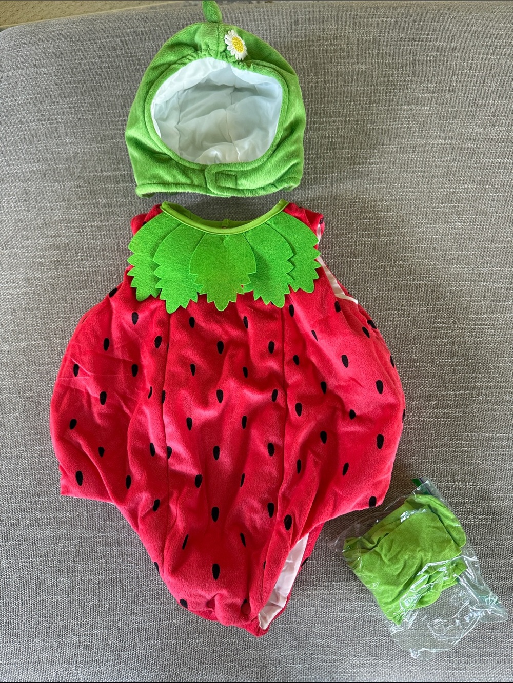 Strawberry Kids Costume - size 3T